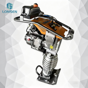 Compacteur à essence Lonsen RM80, hauteur de saut de 45 à 75 mm, force d'impact de 12 kN, 5,5 à 7 CV, haute efficacité pour la construction routière - Product Image 3