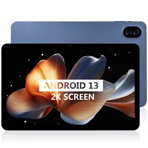 Tablet Android 13 12 inci 5G, Tablet Pc kantor Game Android 13 layar 12 inci 16(8 + 8)GB RAM 256GB ROM Tablet WiFi octa-core 2000*1200