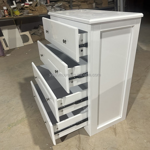 Modern Design White Wooden <strong>Chest</strong> of <strong>Drawers</strong> Hot Selling <strong>Cheap</strong> <strong>Drawer</strong> Cabinets for Living Room and Bedroom - Product Image 6