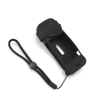 HONDAK Étui de protection en silicone souple de haute qualité pour caméra d'action Insta360 X5 avec protection d'objectif
