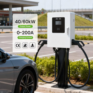 EVEGO <span class=keywords><strong>Cargador</strong></span> Rápido de CC para Vehículos Eléctricos de 40kW, Montado en Pared, Altamente Compatible, 125A, Doble Conector, Certificado TUV, Conector CCS1 - Product Image 2