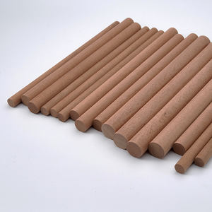 Palitos de Madera de Sepelé Maciza Pulida, 200x10mm, Redondos, Multifuncionales para Manualidades Infantiles - Product Image 4