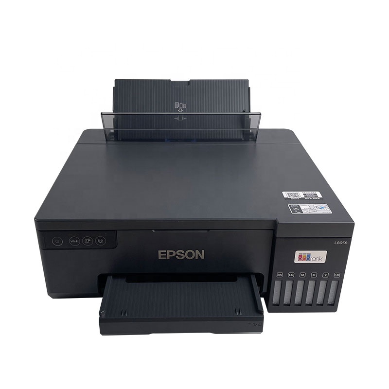 L8050 L8058 printer inkjet ukuran A4 6 warna CMYKcm 5760x1440dpi kecepatan tinggi USB WIFI printer sublimasi driver