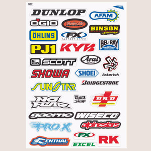 Factory Effex <b>Decal</b> Stickers 90046 Vinyl Body Stickers For RC <b>Car</b> DIY Customization - Product Image 4