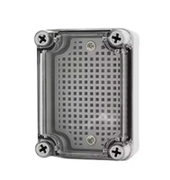 Boîtier de jonction étanche pour extérieur, moulé par injection ABS sur mesure, à montage sur rail DIN, adapté à la protection des distributions extérieures