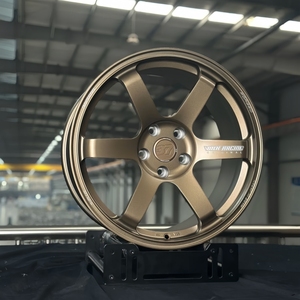 ล้อเหล็กอัลลอยปลอมแปลง6ซี่ล้อสำหรับฮอนด้าแอคคอร์ดล้อทำงาน jdm 120 5X114.3 5x112 <span class=keywords><strong>TE37</strong></span> - Product Image 3