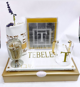 High Transparency Judaica Customized Lucite Judaica Products Traditional Havdalah Tray Lucite Bencher <strong>Set</strong> - Product Image 4