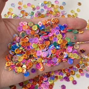 Scintillante paillettes rotonde artigianato <span class=keywords><strong>Confetti</strong></span> Glitter per capi donna accessori abbellimento - Product Image 3