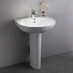 Conjunto de inodoro y fregadero de baño, conjunto de wc, tazón de cerámica con combo de fregadero, moderno, con combinación de lavabo de mano
