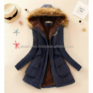 Chaquetas Parka de estilo europeo para mujer Chaquetas de cuero de diseño de moda de alta calidad - Product Image 1