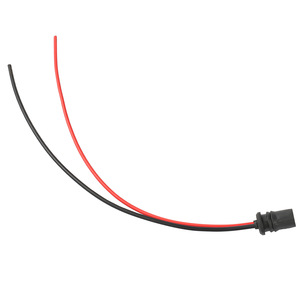 T10 Snap Fit <b>Plug</b> In <b>Socket</b> For Motorcycle <b>Lighting</b> Systems Pure Copper Wire With Red And Black Leads - Product Image 1