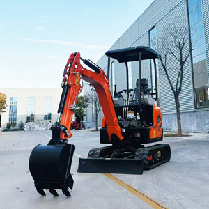 Miễn phí vận chuyển New Mini Bagger giá 1.2ton 1.5ton 1.8ton máy xúc nhỏ Digger với CE EPA cho bán - Product Image 1