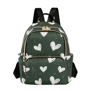 Hawaiian Bags Customs logo Two Size <b>Small</b> and Larger <b>Backpacks</b> Light Quilted Casual Women's Sports <b>Backpack</b> - Product Image 1