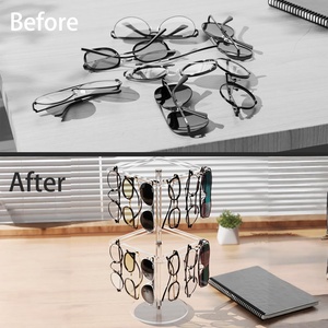 Présentoir en acrylique pour lunettes, support multi-niveaux étagé pour lunettes de soleil, organisateur de lunettes transparent et durable pour <span class=keywords><strong>opticien</strong></span> - Product Image 5