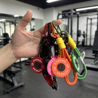 Porte-clés créatif pour le sport, haltères, kettlebells et bouteilles d'eau, porte-clés coloré personnalisé