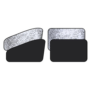 Pare-soleil magnétique pour voiture MESOROCK, pare-soleil magnétique pour fenêtres de voiture, rideau pare-soleil pour fenêtres latérales de voiture, installation facile, protection UV - Product Image 6