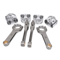 Kingtec Racing 4032 Piston Forged dan Kit Batang Penghubung 4340 untuk Yamaha GP1800 SVHO PWC 2024, Peningkatan Performa