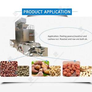 LEHAO Good Feedback New Style air Type Nut Peanut Peeling and Splitting Machine - Product Image 5