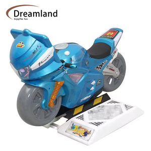 <span class=keywords><strong>Moto</strong></span> à bascule commerciale Dreamland <span class=keywords><strong>en</strong></span> promotion avec lumières LED et musique pour enfants - Product Image 2