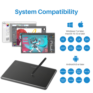 HUION — tablette graphique H430P, compartimentée en ligne, petite taille, pour dessin, éducation à la distance - Product Image 6