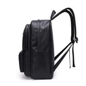 Zaino portatile per uomo Business moda in pelle impermeabile da viaggio e da scuola con chiusura a cerniera per l'inverno - Product Image 5