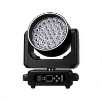 Projecteurs Wash à 37 têtes, à point unique, dimmables et à changement de couleur ; Barres PAR LED à tête mobile 3-en-1 pleine couleur ; AC110-220V, indice de protection IP