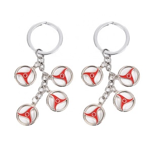 Keychain Manufacturer Wholesale <b>Blank</b> Sublimable Promotional Cute Car Metal <b>Key</b> Chains Accessories Custom logo Enamel Keychain - Product Image 6