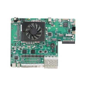 Placa base de Red Integrada Intel Atom C3758 6x1GbE 4x10G SFP + para servidor de enrutador de firewall 185*213mm - Product Image 1