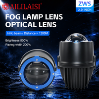Projecteur Bi-LED de 2 pouces pour feux antibrouillard, phare antibrouillard Hi/Lo 6000K, portée 1200m, vente en gros, modification pour remplacement de phare