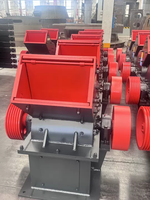 Concasseur à marteaux Hongxing PC400X300 avec moteur AC, capacité de 3-10t/h pour le concassage de pierres, la fabrication de sable et le broyage de poudre, pour carrières et mines d'or