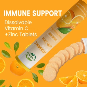 OEM ODM <span class=keywords><strong>tablet</strong></span> Effervescent Vitamin C 1000mg bebas gula suplemen terlaris dengan seng - Product Image 3