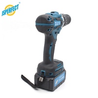 JSPERFECT Vente en gros de perceuse sans fil rechargeable à batterie Li-ion avec fonction d'impact