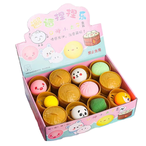 Fashion Design Decompression Squishy Other Material Stress Ball Dough <b>Panda</b> Chick Pig Dog Shape Squeeze <b>Toys</b> BC for 14 Years - Product Image 1