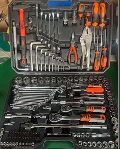 Cassetta degli Attrezzi Multifunzione da 142 Pezzi (142+2 Pezzi o 129 Pezzi) per Riparazioni Domestiche e Auto a Prezzo di Fabbrica - Product Image 1