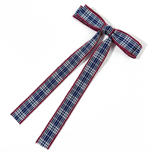 Niedliche Modische Flache Stoffbezogene Haarspangen mit Banddesign Ausgefallene Haaraccessoires für Mädchen - Product Image 6