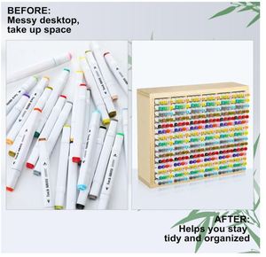 <span class=keywords><strong>Organizador</strong></span> <span class=keywords><strong>de</strong></span> marcadores <span class=keywords><strong>de</strong></span> madera para almacenamiento <span class=keywords><strong>de</strong></span> marcadores 360, estante <span class=keywords><strong>de</strong></span> almacenamiento <span class=keywords><strong>de</strong></span> bolígrafos <span class=keywords><strong>de</strong></span> arte, pinceles <span class=keywords><strong>de</strong></span> acuarela, bolígrafos, <span class=keywords><strong>organizador</strong></span> <span class=keywords><strong>de</strong></span> lápices <span class=keywords><strong>de</strong></span> colores, soporte <span class=keywords><strong>de</strong></span> escritorio - Product Image 5