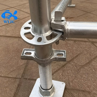 Échafaudage Layher Type Ringlock, galvanisé à chaud, échafaudage à anneaux multidirectionnels, OEM personnalisé pour les projets de construction