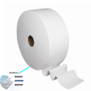 Impermeable 20 Gsm 17,5 cm Melt Blown <span class=keywords><strong>Ffp2</strong></span> PP Material no tejido soplado a Europa BFE99 95 Tela No Tejida - Product Image 1