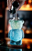 Gobelet en verre borosilicate en forme d'ours en peluche mignon et créatif, 320 ml, réutilisable, sans BPA, compatible lave-vaisselle et micro-ondes, pour café et thé
