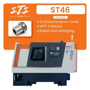 Professional Automatic SYNTEC System Y Axis Living Tools Cnc Turning Lathe Machine
