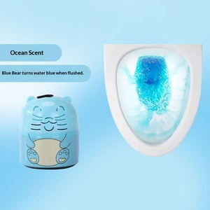 Bear Blue <strong>Bubble</strong> Toilet Gel <strong>Cleaner</strong> with Ocean Fragrance Descaling &amp; Deodorant for Household Use - Product Image 6