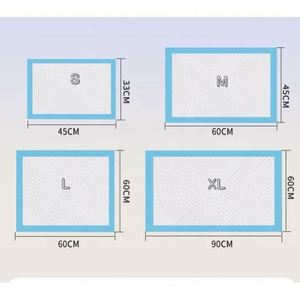 Protège-draps jetables de haute qualité pour animaux de compagnie, en tissu doux avec absorption des odeurs, imperméables et à prix abordable - Product Image 5