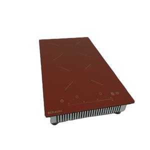 Table de cuisson à induction électrique encastrable à deux brûleurs colorée - Product Image 1