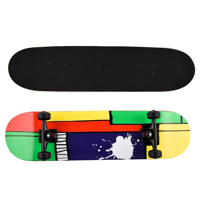 โลโก้ที่กําหนดเองฟรีสไตล์แคนาดาเมเปิลเต้นรํา Longboard สเก็ตบอร์ดสําหรับสเก็ตบอร์ดครุยเซอร์ที่ดี