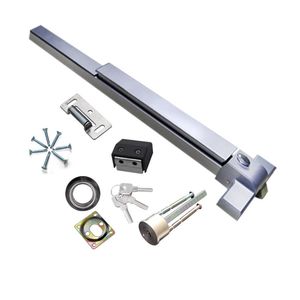 Dispositivo de salida tasado por fuego para puertas de emergencia, pestillo de barra de salida de Panic con varilla para puertas metálicas de madera de alta resistencia, dispositivo de salida - Product Image 6