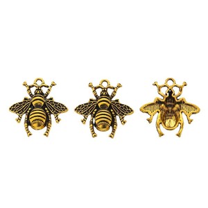 Pendentif Abeille Détailné en Alliage de Zinc avec Ailes Texturées, Idéal pour <span class=keywords><strong>Cadeau</strong></span> Apiculteur - Product Image 5