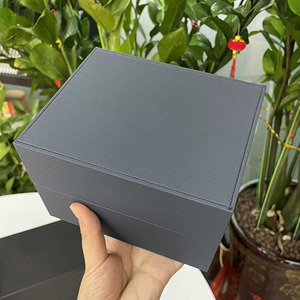 Caja de Reloj Rectangular de Cuero de Lujo con Logotipo Personalizado, Empaque de Regalo Ecológico, Estuche de Reloj Personalizado de Marca, Sostenible - Product Image 5