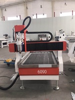 Mini routeur CNC publicitaire CA-6090 CA-3636, machine de gravure 3D sur bois, moteur monobroche 2,2 kW, moteur à roulement NC