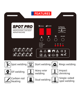 Funisi Dent Puller Các Nhà Sản Xuất 95E Tại Chỗ Thợ Hàn Điện Thép Dent Kéo Thiết Bị Dent Puller Máy Cho Ô Tô - Product Image 4