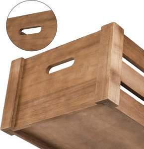 Cajas de Madera Rústicas con Decoración Vintage - Caja Artesanal para Almacenamiento y Decoración Estilo Granja - Product Image 3